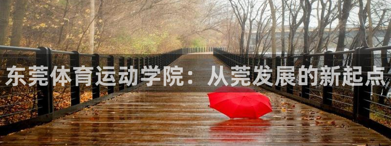 三亿体育网：东莞体育运动学院：从莞发展的新起点