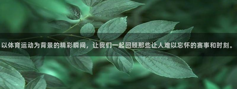 三亿体育网：以体育运动为背景的精彩瞬间，让我们一起回顾那些让人难以忘怀的赛事和时刻。