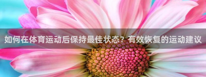 三亿体育登录：如何在体育运动后保持最佳状态？有效恢复的运动建议